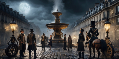 Final Production Milestone: A Steampunk RPG Set in Dystopian Belle Époque Paris Logo