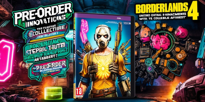 Borderlands 4: Preorder Innovations Uniting Digital Enhancements with Collectible Artistry Logo