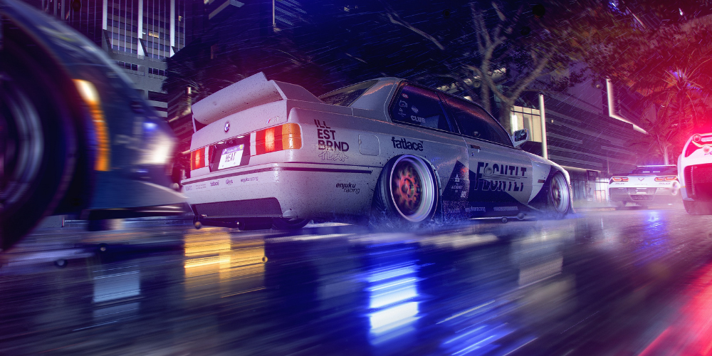 Need for Speed Heat game art