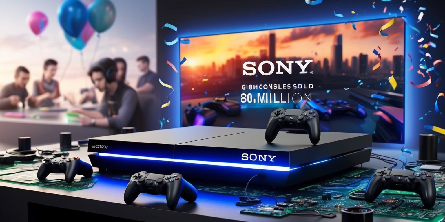 Sony Marks Milestone with 80 Million Consoles and Digital Game Domination