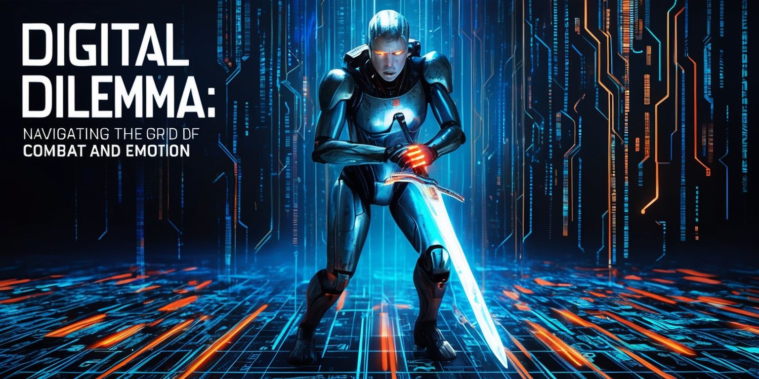 Digital Dilemma: Navigating the Grid of Combat and Emotion